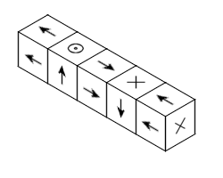 Conceptual Drawing of Halbach Array.