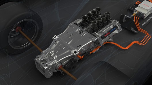 The TS040 HYBRID's four-wheel energy recovery/generation hybrid system is a culmination of Toyota's racing hybrid system development, and is an excellent solution to fully utilize limited energy resources (Bimmerfest.com)