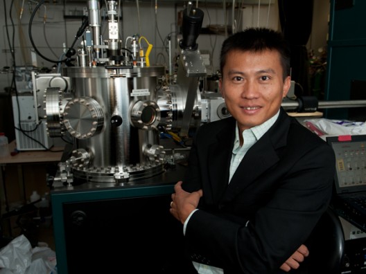 Dr. Yi Cui in his laboratory.  He has spoken at several Electric Aircraft Symposia