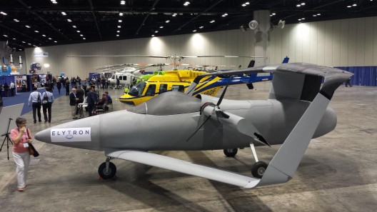 Elytron's 2S proof-of-concept demonstrator at the March HAI Heli Expo