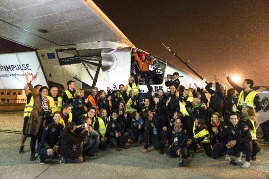 The Solar Impulse Team is always on hand, and always enthusiastic.  SolarImpulse.com