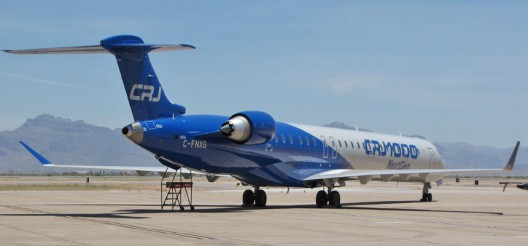 CRJ1000 in more conventional form